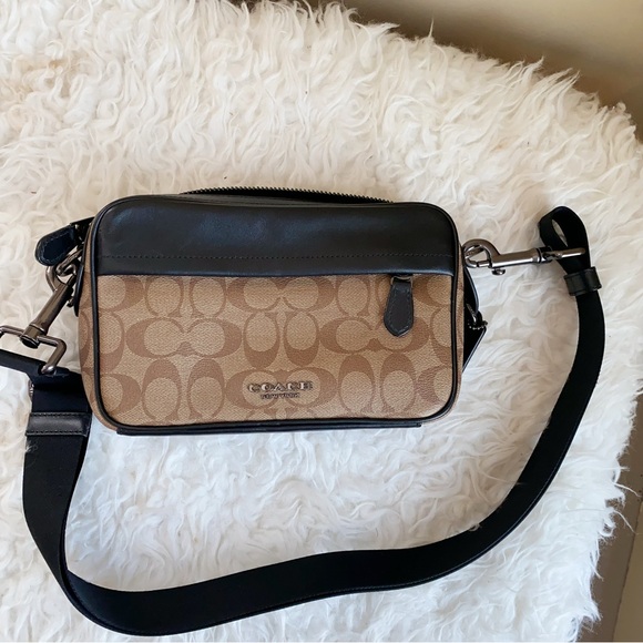 Coach GRAHAM CROSSBODY IN SIGNATURE CANVAS - Picture 2 of 10